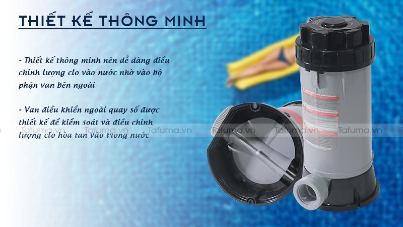 Châm Clo CL-200 được thiết kế thông minh