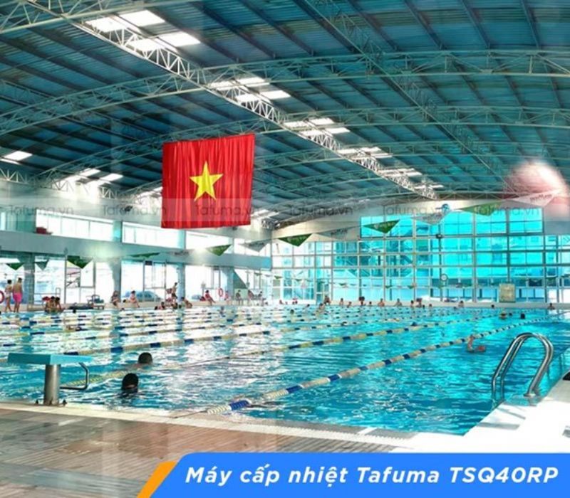 Máy cấp nhiệt bể bơi Tafuma TSQ40RP