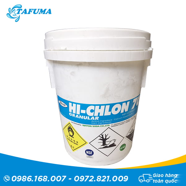 Chlorine Nippon 70% dạng bột - Nhật Bản mẫu 3