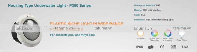 Mô tả sản phẩm đèn LED Emaux UL-P300C