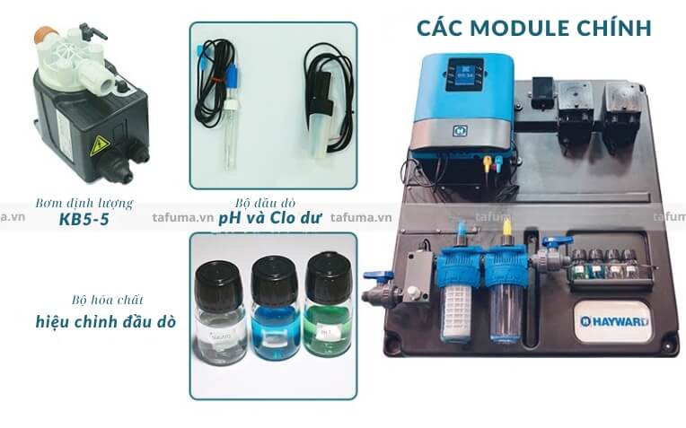 Đặc điểm nổi bật của bộ điều khiển tra hóa chất HCCPHCLA