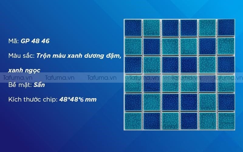 Thông tin về gạch mosaic gốm GP-48 46