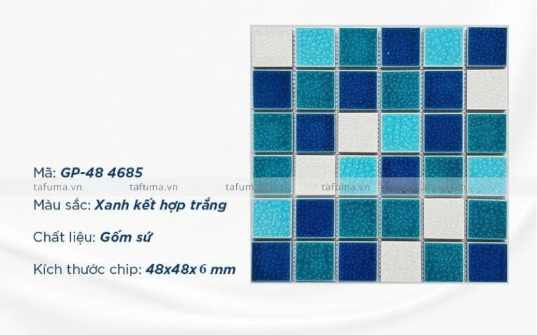 Thông tin về gạch mosaic gốm GP-48 4685