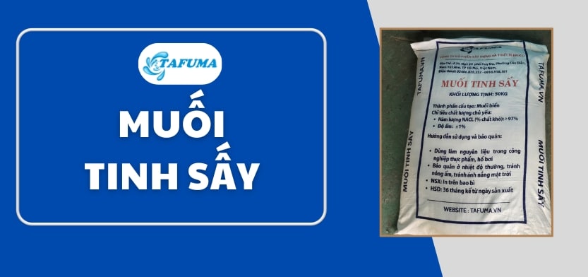 Giới thiệu về muối tinh sấy