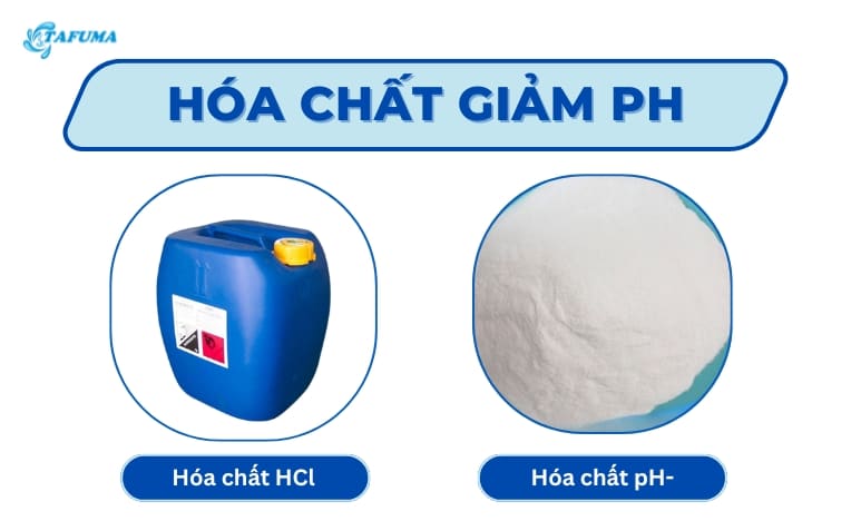 Hóa chất giảm pH