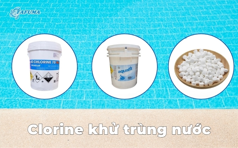 Clorine khử trùng nước