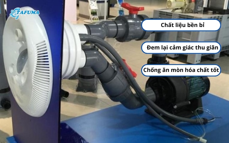 Đặc điểm của đầu bơi ngược dòng bể bơi