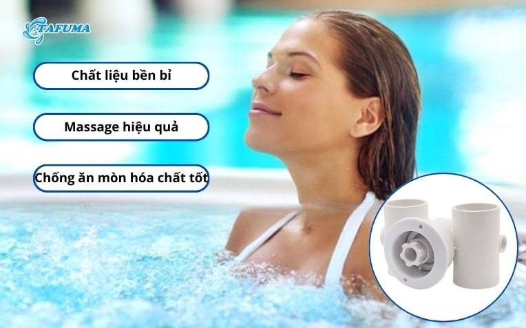 Đặc điểm của jet massage bể bơi