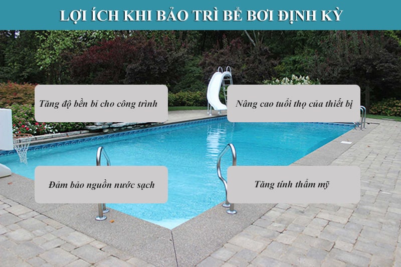 Bảo trì bể bơi định kỳ