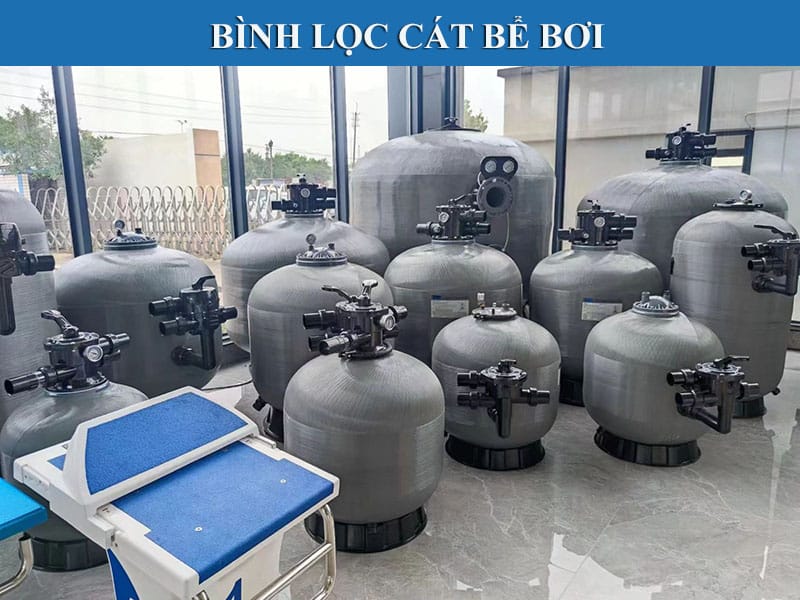 Bình lọc cát bể bơi