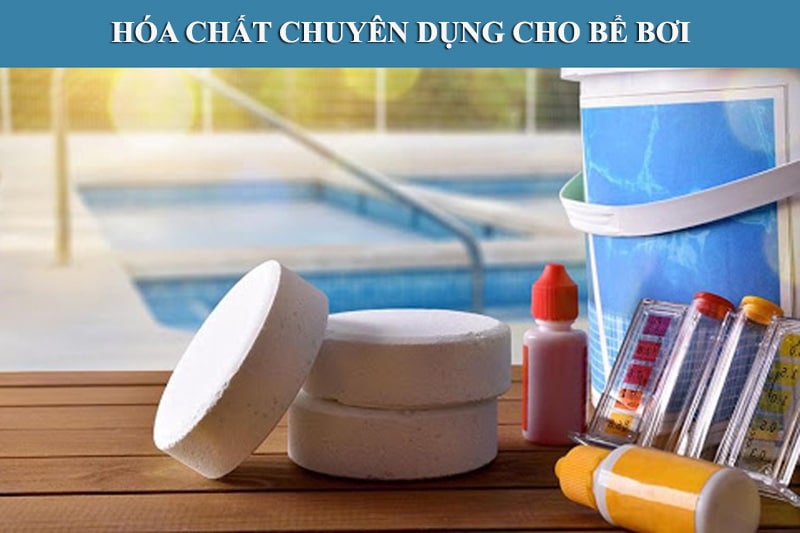 Hóa chất cho bể bơi