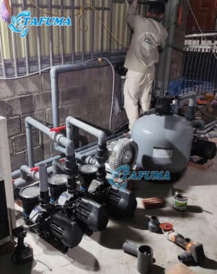 Lưu lượng máy bơm bể bơi quyết định đến khả năng bơm nước
