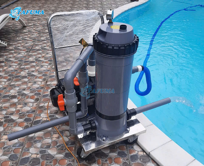 Bình lọc Cartridge được sử dụng trong bộ vệ sinh di động