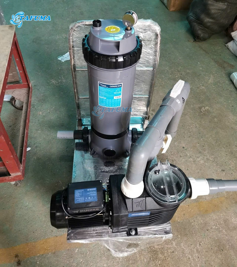 Bộ vệ sinh hồ bơi di động tại Tafuma