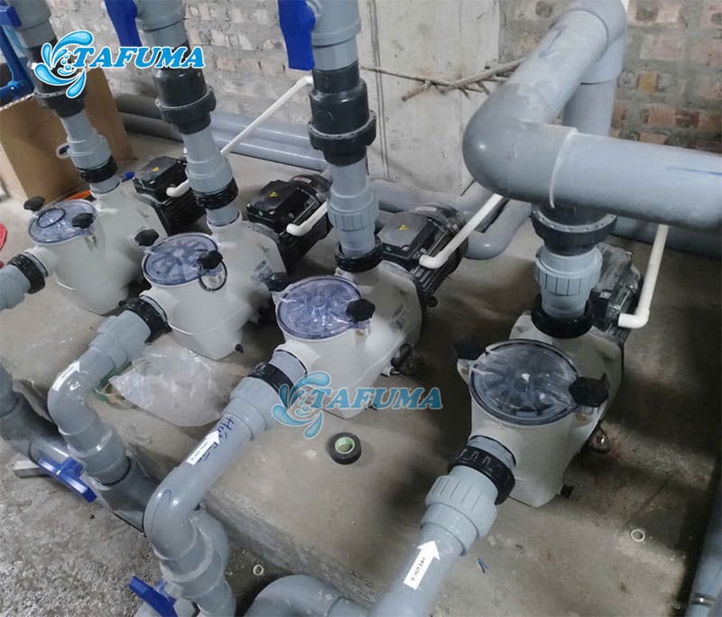 Lắp đặt máy bơm KNG ở nơi khô thoáng