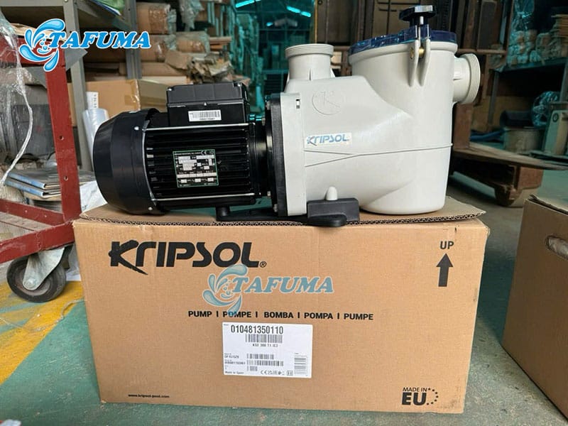 Máy bơm bể bơi Kripsol KSE tại kho của Tafuma