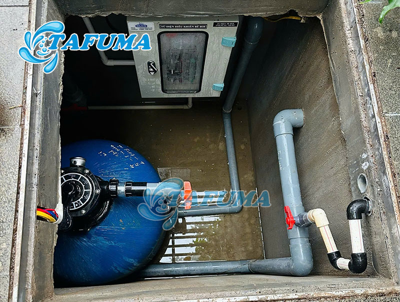 Bình lọc bể bơi có vai trò rất quan trọng trong hệ thống lọc bể bơi