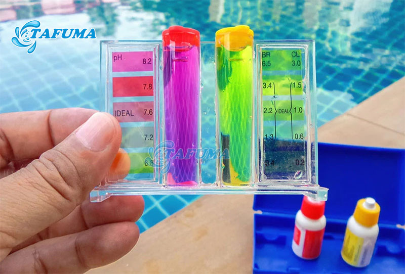 Bộ test nước Tafuma được khách hàng sử dụng