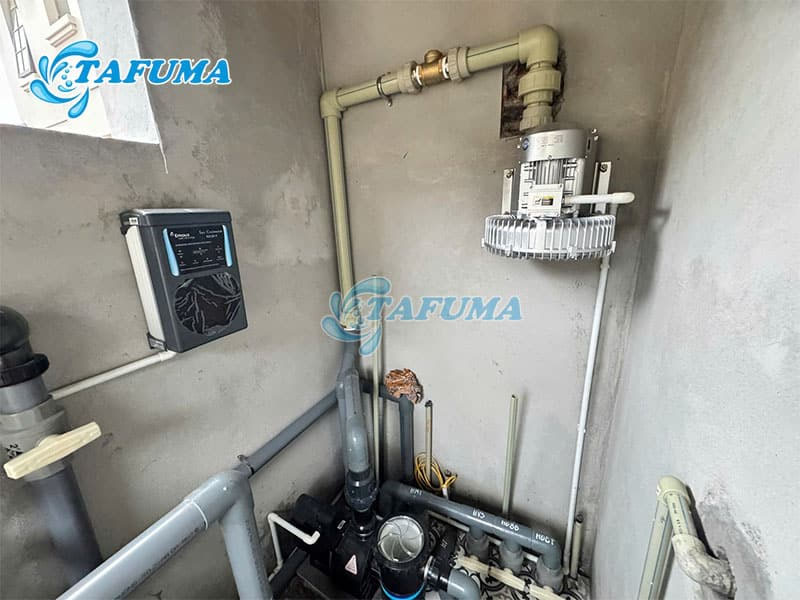 Máy thổi khí TQAP-1300 được Tafuma lắp đặt cho khách hàng