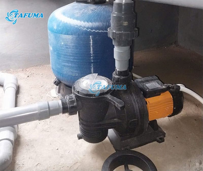 Máy bơm bể bơi Tafuma vận hành hiệu quả