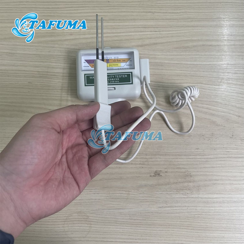 Thiết bị đo nồng độ pH và Clo cầm tay tại kho của Tafuma