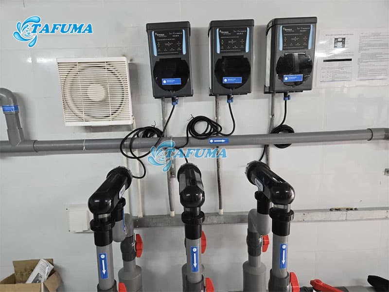 Máy điện phân muối SSC rất dễ sử dụng
