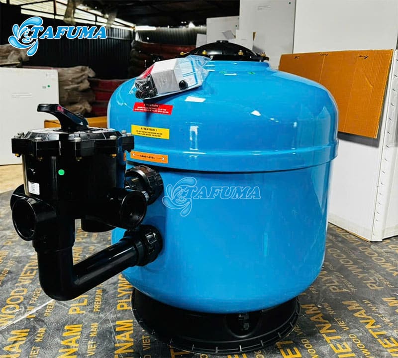 Bình lọc cát TGS dễ dàng lắp đặt
