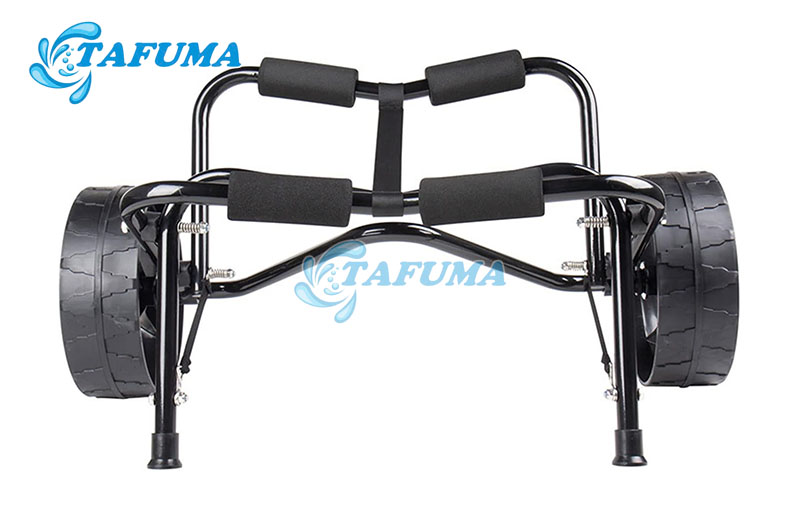 Thanh đỡ chữ U của dụng cụ đẩy thuyền SF-TR002 có đệm cao su