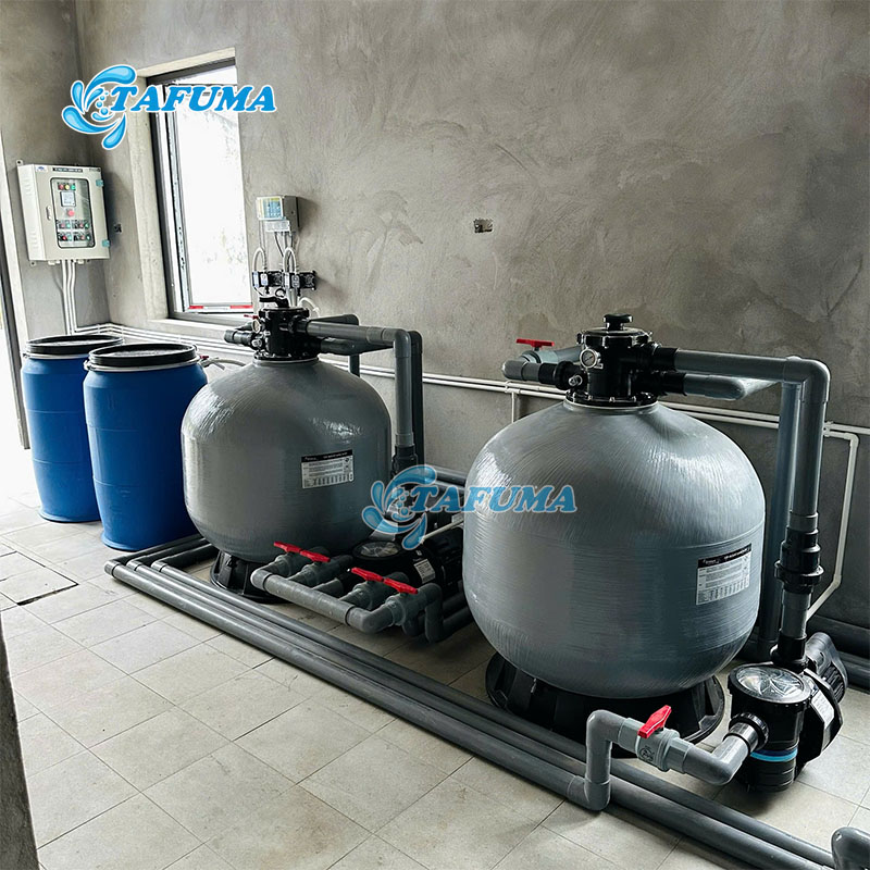 Máy bơm phải kết hợp phù hợp với hệ thống lọc để đảm bảo hiệu quả vận hành