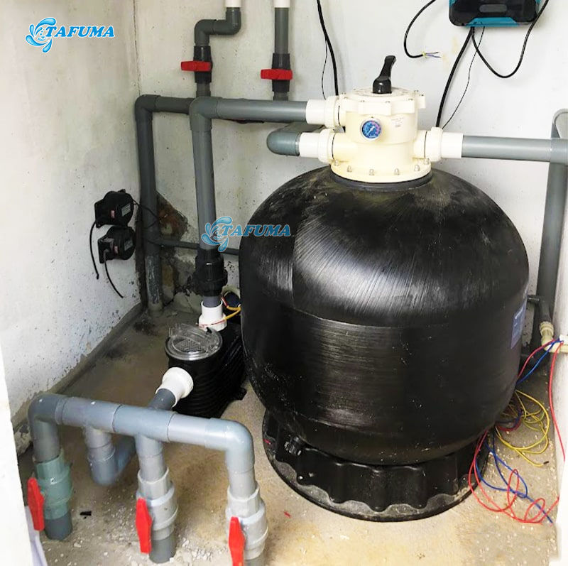 Bình lọc Minder M đen cần không gian phù hợp để đặt
