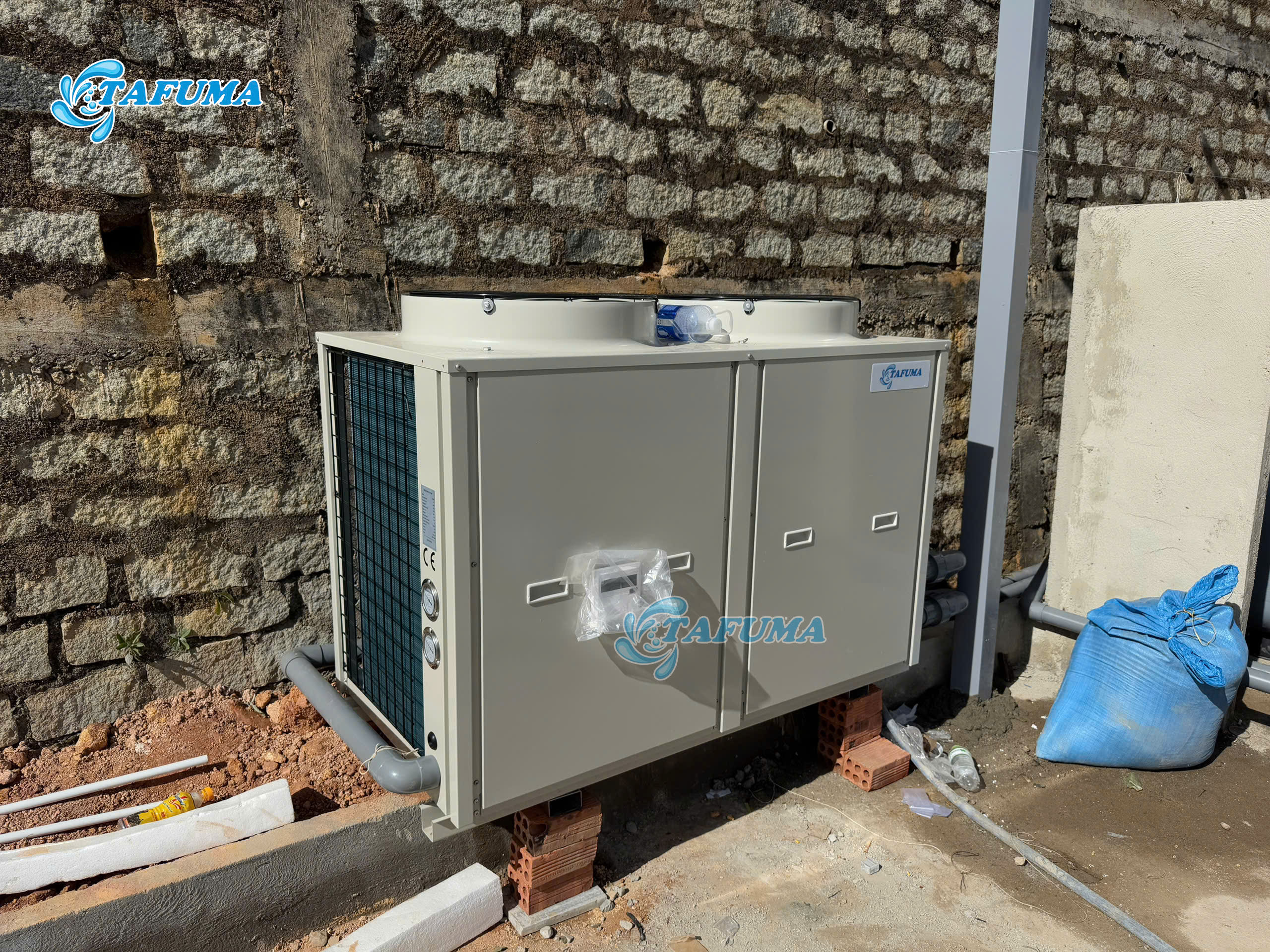 Chọn máy cấp nhiệt hồ bơi có công suất phù hợp với diện tích của bể bơi