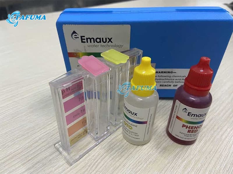 Bộ test thử nước hồ bơi giúp đánh giá chất lượng nước 
