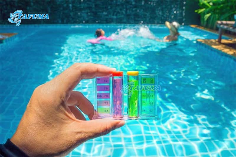 Bộ test nước hồ bơi cho chỉ số pH và clo chuẩn xác