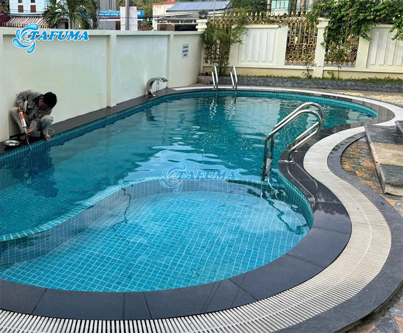 Thang bể bơi Emaux NSF315-P chất lượng cao không bị rỉ sét