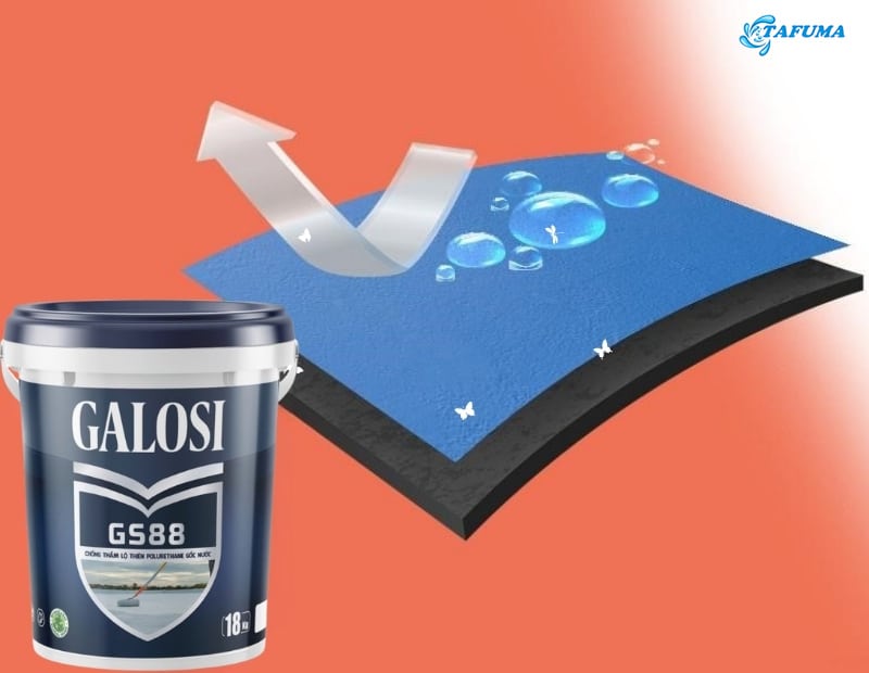 Khả năng chống thấm vượt trội