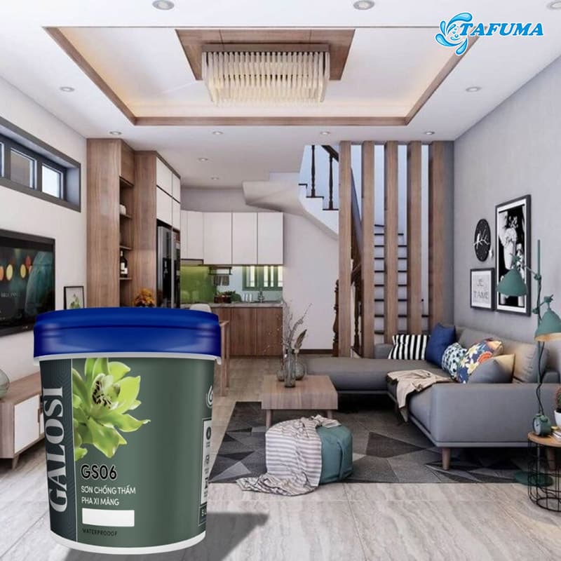 Sơn chống thấm GS06 nâng cao tính thẩm mỹ