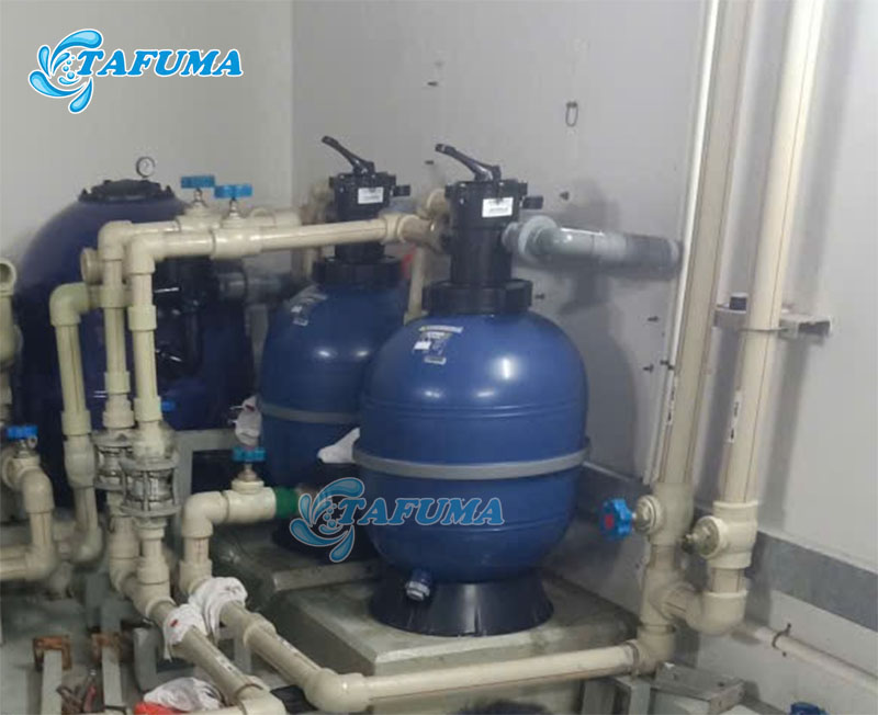 Bình lọc cát GLV dễ dàng lắp đặt, bảo trì