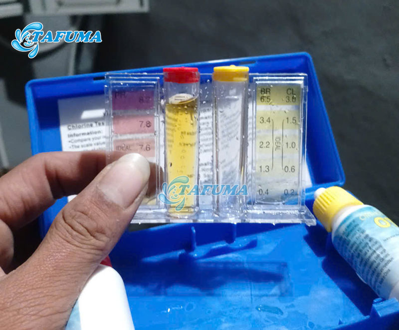 Bộ test nước bể bơi