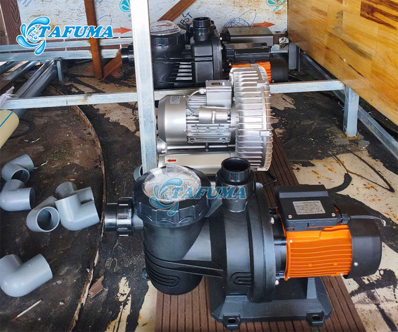 Máy bơm Tafuma hoạt động ổn định