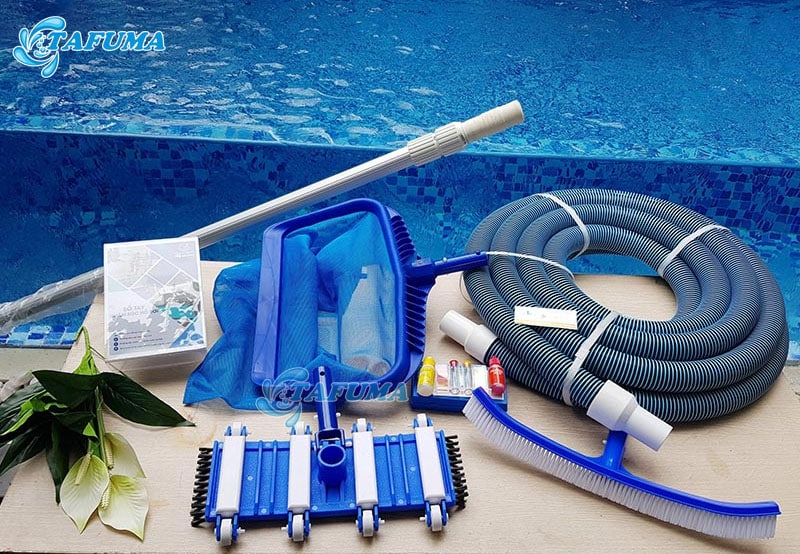 Thiết bị bể bơi tại Tafuma chuẩn bị giao cho khách hàng