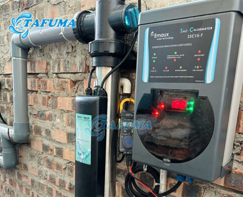 Bộ điện phân Emaux SSC tự sản xuất ra clo khử trùng nước