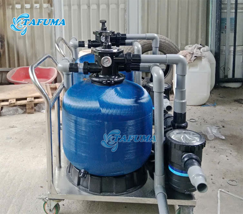 Bộ vệ sinh di động 3 món linh hoạt hơn so với bộ lọc cố định