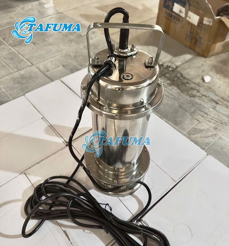 Bơm chìm FQSS8-10-0.55 ứng dụng được nhiều 