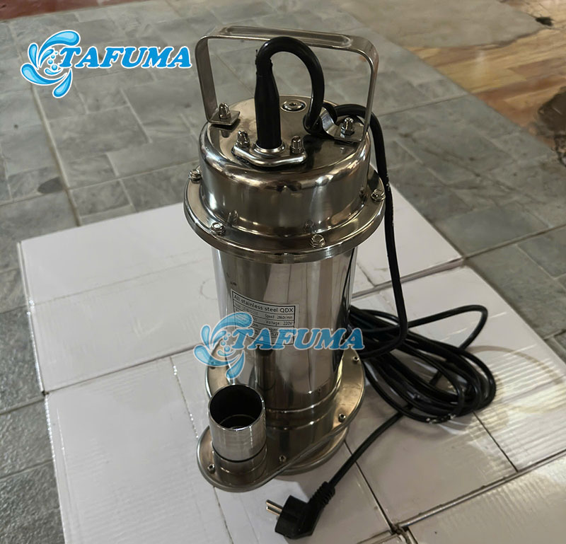 Bơm chìm được làm từ vật liệu cao cấp, có độ bền cao