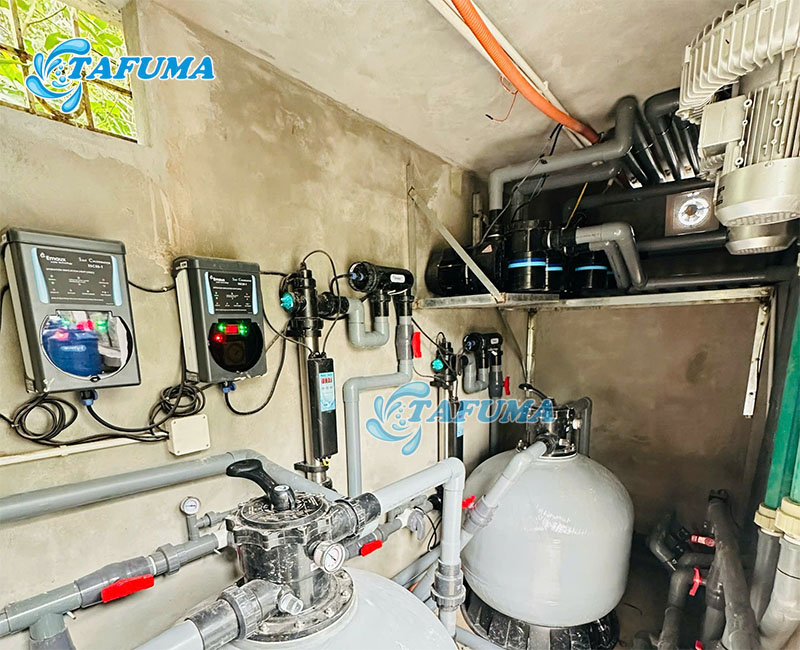 Chọn máy bơm hồ bơi phù hợp với dung tích của bể bơi