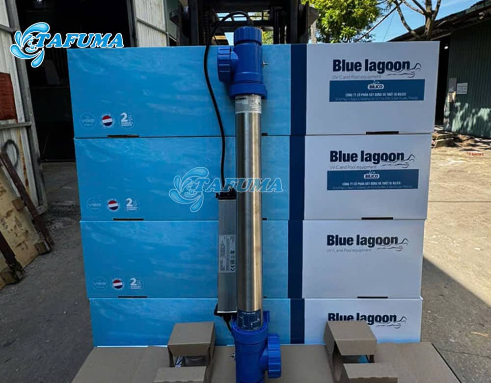 Đèn UV Blue Lagoon tại Tafuma có đầy đủ giấy tờ kiểm định chất lượng