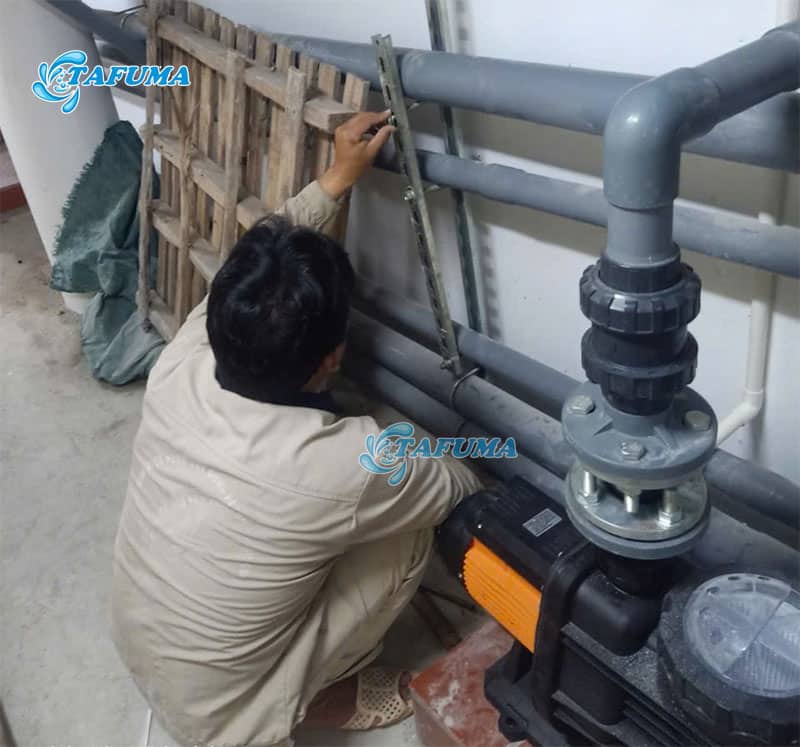 Tafuma lắp đặt hệ thống lọc cho khách hàng