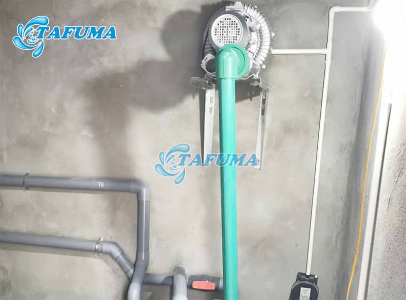 Lắp đặt máy thổi khí cho hồ bơi gia đình