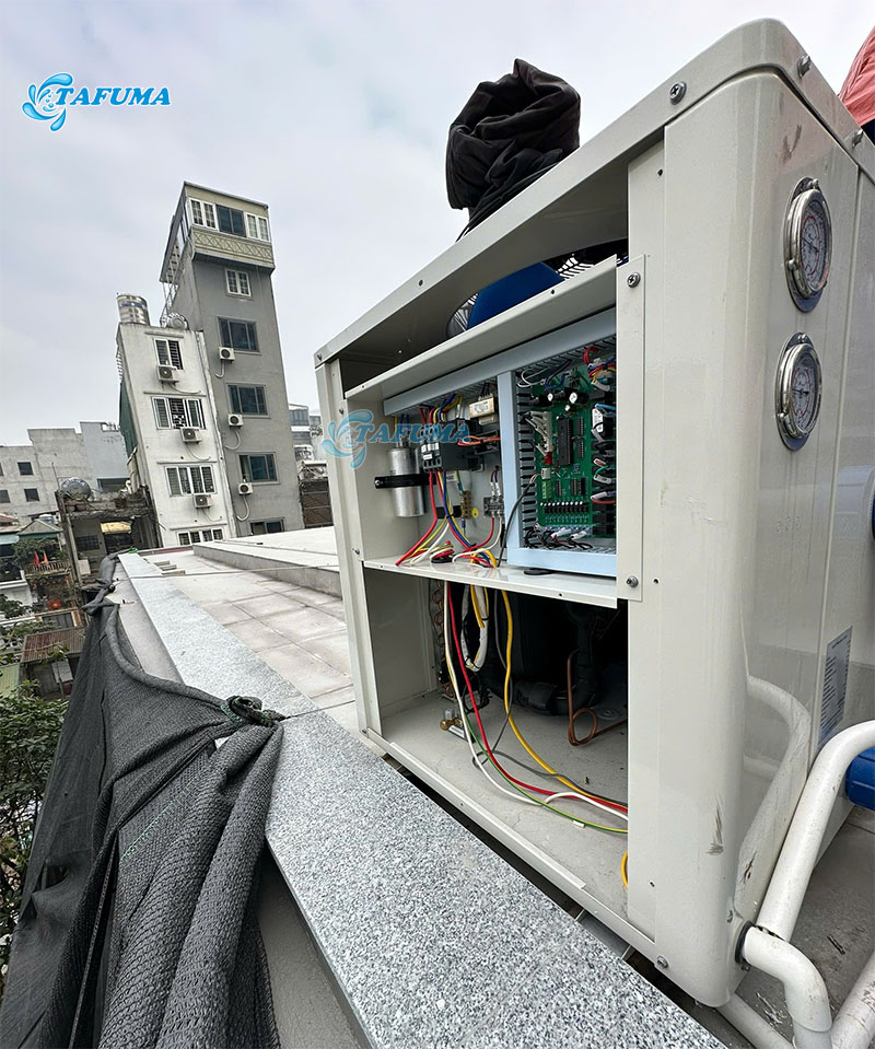 Bảo dưỡng máy cấp nhiệt thường xuyên giúp hoạt động ổn định, hiệu quả