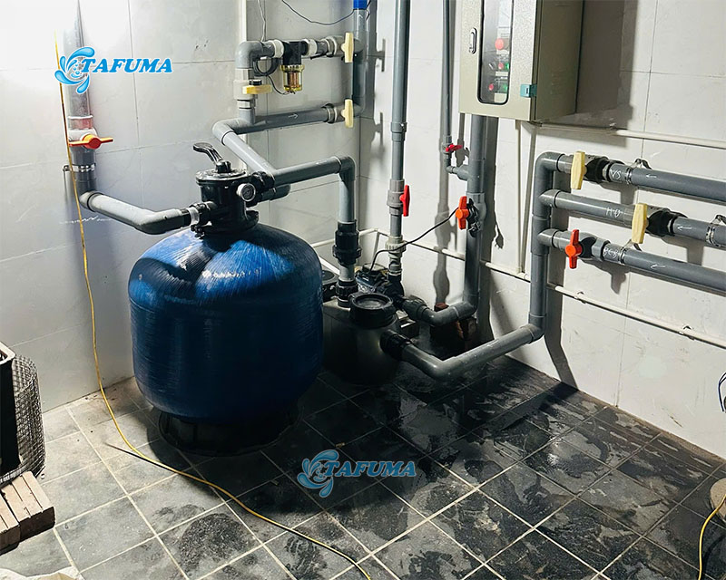 Theo dõi áp suất của bình lọc thường xuyên để đảm bảo hoạt động tốt